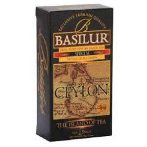Basilur the island of tea special fekete tea 25 filter 50 g