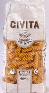 Civita kukoricatészta fusilli 450 g