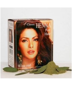 Classic Henna hajszínező por mélyvörös 100 g