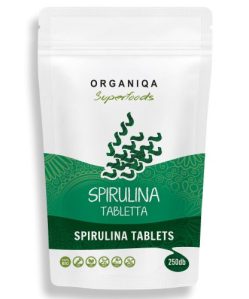Organiqa bio spirulina tabletta 250 db