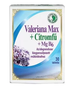 Dr. chen valeriana max+citromfű tabletta 30 db