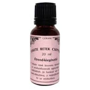 Gerani fekete retek cseppek 20 ml