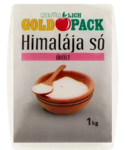 Gold Pack himalája só őrölt 1000 g