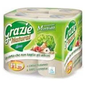 Grazie Natural toalettpapír 8 db 2 rétegű