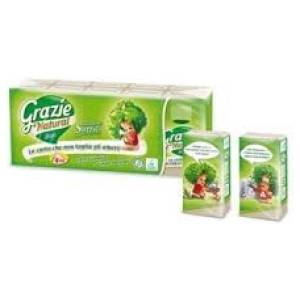 Grazie Natural lucart papírzsebkendő kis csomagos 90 db