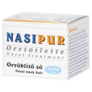 Nasipur orröblítő készülék+orröblítő só 30db 1 db