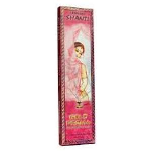 Füstölő gold prema shanti 10 db