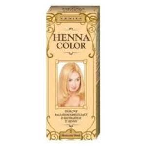Henna Color szinező hajbalzsam nr 1 napszőke 75 ml