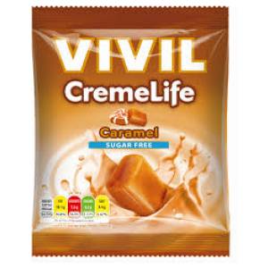 Vivil cukormentes krémes karamellás cukor 60 g