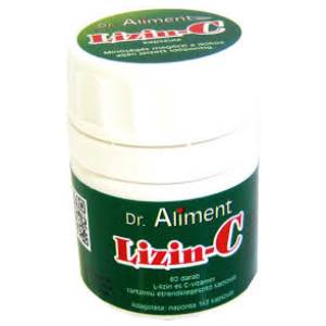 Dr.aliment lizin c kapszula 60 db