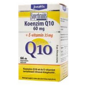 Jutavit koenzim q-10+e-vitamin kapszula 60+6db 66 db