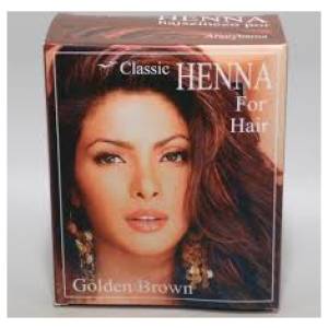 Classic Henna hajszínező por aranybarna 100 g
