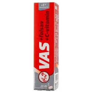 Innopharm pezsgőtabletta vas+c-vitamin 20 db