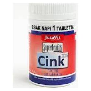 Jutavit cink 15mg tabletta 60 db