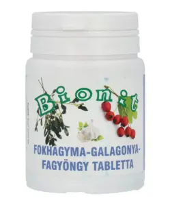 Bionit fokhagyma-galagonya fagyöngy 90 db