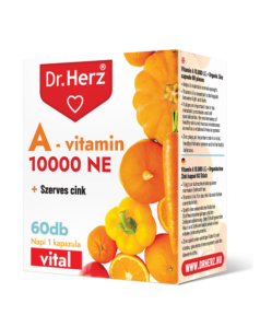 Dr.herz a-vitamin 10000NE+szerves cink kapszula 60 db