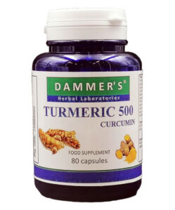 Dammers kurkuma kapszula 500mg 80 db