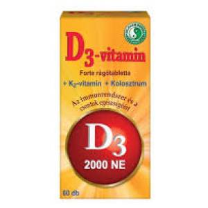 Dr. chen d3-vitamin forte rágótabletta 60 db