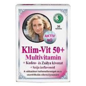 Dr. chen klim-vit 50+ multivitamin 30 db