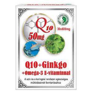 Dr.chen q10+ginkgo+omega3 kapszula 30 db