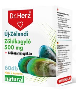 Dr.herz zöldkagyló kivonat 500mg kapszula 60 db
