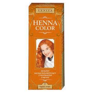 Henna Color szinező hajbalzsam nr 3 tűznarancs 75 ml