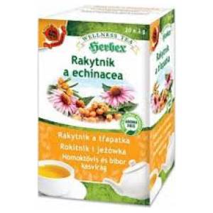 Herbex homoktövis és bíbor kasvirág tea 20x3g 60 g
