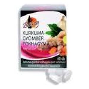 Boszy kurkuma-gyömbér-fokhagyma por kapszula 60 db