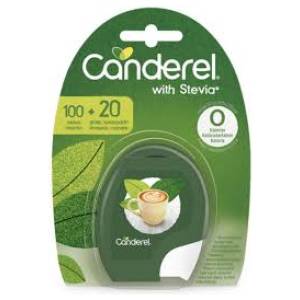 Canderel stevia alapú édesítőszer tabletta 100+20db-os 120 db