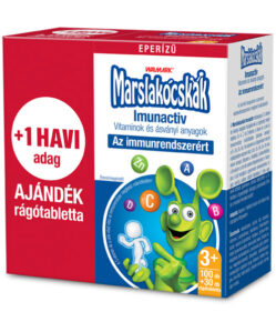 Marslakócskák rágótabletta imunactiv eper ízű 100 db