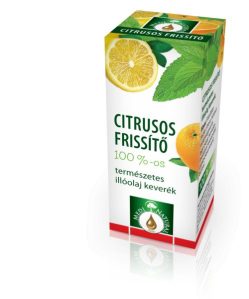 Medinatural citrusos frissítő 100% illóolaj keverék 10 ml