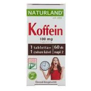 Naturland koffein tabletta 60 db