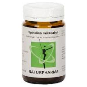 Naturpharma spirulina mikroalga tabletta 120 db