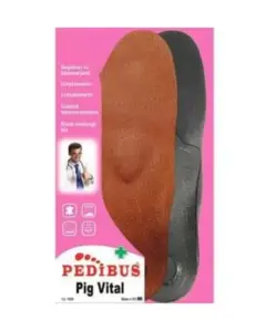 Pedibus talpbetét bőr pig vital 45/46 1 db