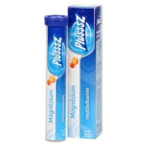 Plussz duo multivitamin+magnézium pezsgőtabletta 20 db