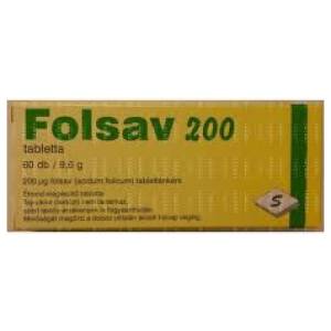 Selenium folsav tabletta 60 db