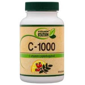 Vitamin Station c-vitamin csipkebogyóval 60 db