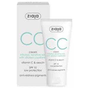 Ziaja cc krém érzékeny irritált kitágult hajszáleres bőrre 50 ml