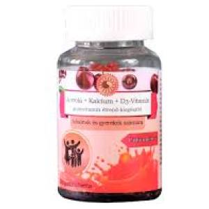 Sun Moon kollagén+c-vitamin étrend-kiegészítő gumivitamin 30 db