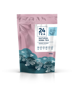 24tea dreamy coconut soba tea kókuszos hajdina tea 100 g