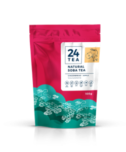 24tea gingerbread-apple soba tea alma-mézeskalács hajdina tea 100 g