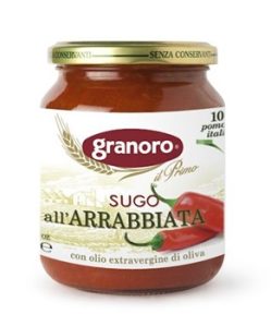 Granoro tésztaszósz arrabbiata 370 g
