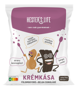 Hester`s Life zabkása földimogyorós-belgacsokis krémkása 50 g