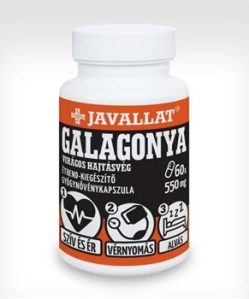 Javallat galagonya virágos hajtásvég étrend-kiegészítő kapszula 60 db