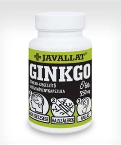 Javallat ginkgo étrend-kiegészítő kapszula 60 db