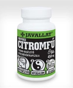 Javallat orvosi citromfű étrend-kiegészítő kapszula 60 db