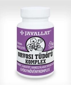 Javallat orvosi tüdőfű komplex étrend-kiegészítő kapszula 60 db