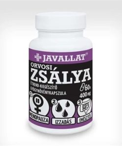 Javallat orvosi zsálya étrend-kiegészítő kapszula 60 db