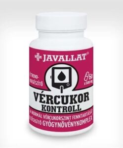 Javallat vércukor kontroll étrend-kiegészítő kapszula 60 db