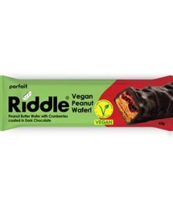 Riddle vegán mogyoróvajas ostyaszelet áfonyával 43 g